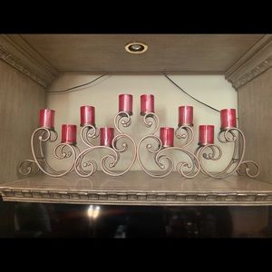 Candle holder decor